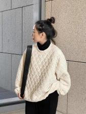 泡泡面卫衣，女装卫衣/绒衫，米轨
