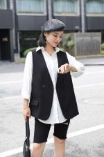 【现货】春款西装马甲，女装西装，依洛菲