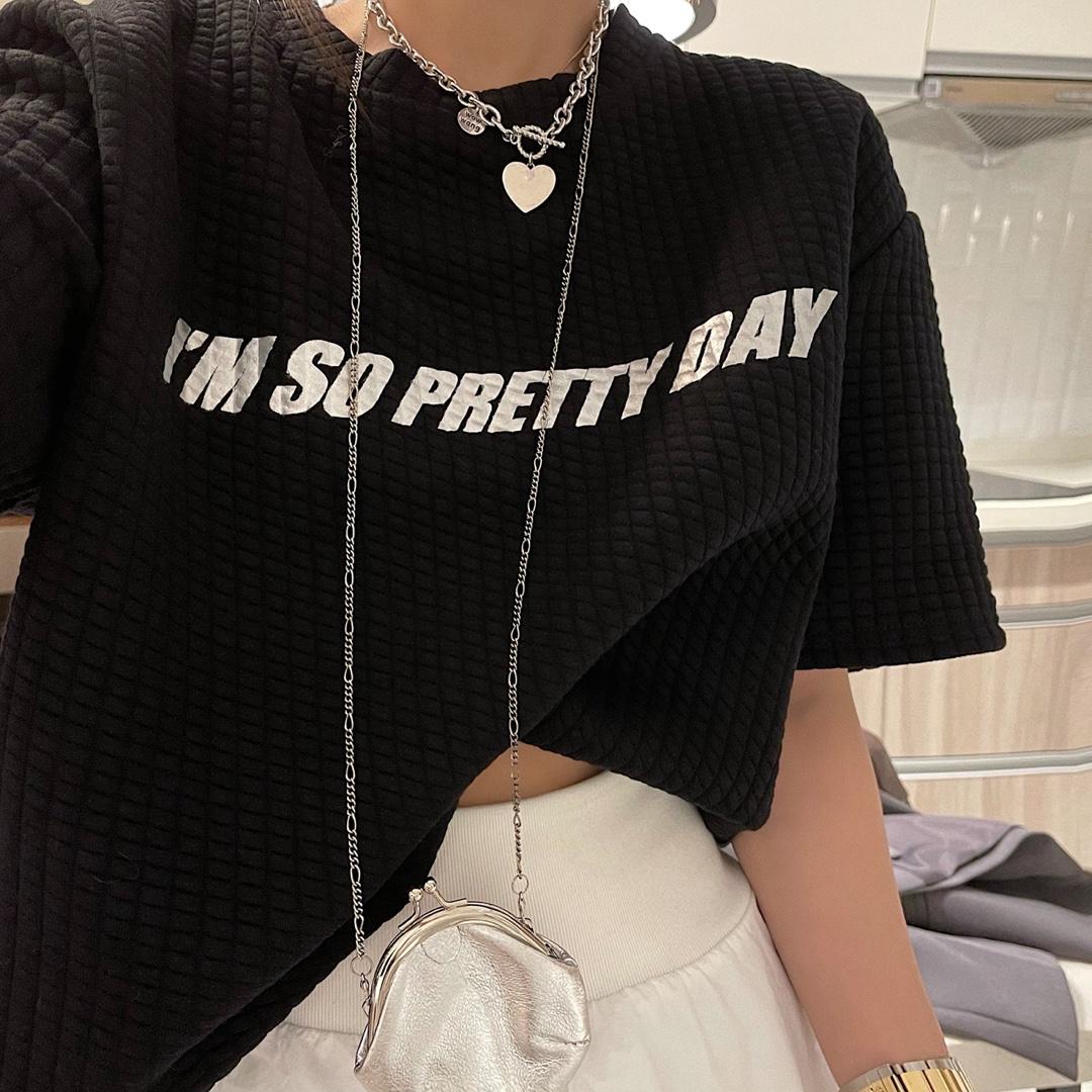87318华夫格t，女装，XTZ style