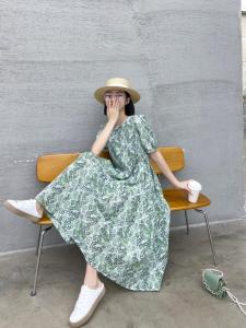 夏装新款休闲时尚连衣裙，女装连衣裙，西子玛雅