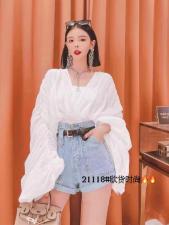 欧系时尚短裤，女装，迷斯佳绣