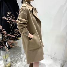现货双面羊绒大衣，女装，香水之恋