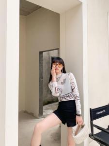涂鸦打底衫 时髦洋气,女装,Queena PHoebe