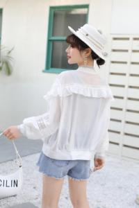 夏季新款防晒服，将防晒穿出时尚感,女装,春信拙源