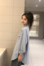 ZCL2103春季新款时尚潮流牛牛韩版衬衫，女装衬衫，L·H·X
