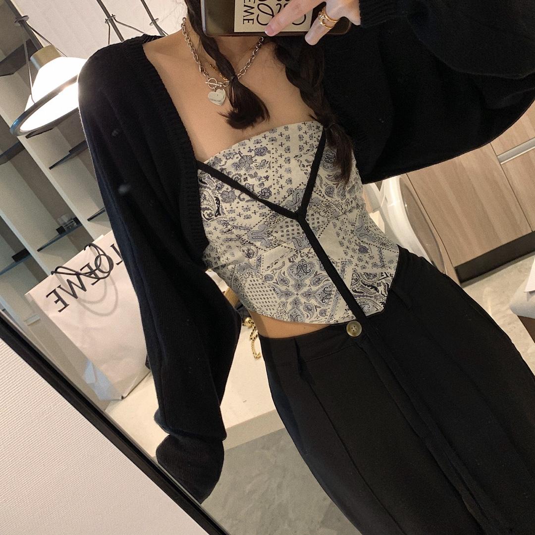 三色小坎肩，女装，XTZ style