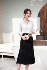 醋酸气质款小衫，女装，妙黎秀