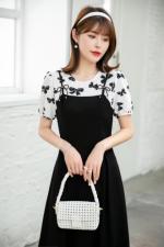 现货夏季假两件连衣裙，女装连衣裙，爽靓爽