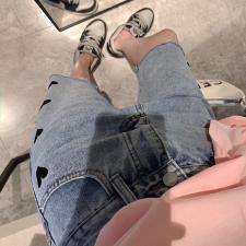 爱心中裤，女装，XTZ style