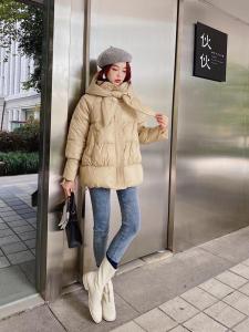 现货，羽绒服,女装羽绒服,爱美欧