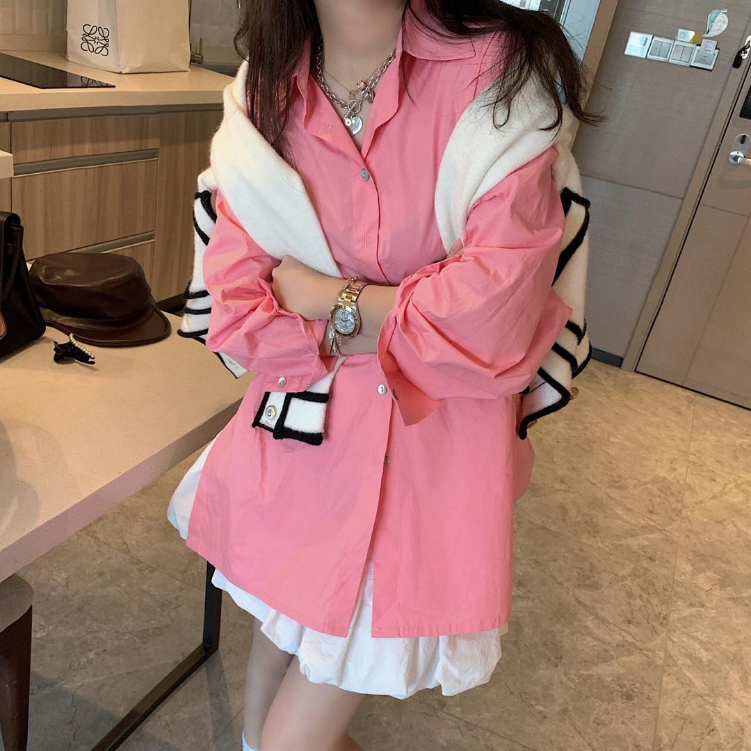 87316多色宽松衬衫，女装衬衫，XTZ style