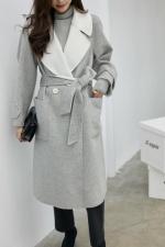 冬季新品双面羊绒大衣，女装，拉嘉图