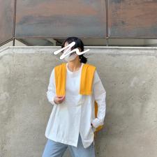 【现货】春季新款8873前贴标大版T恤，女装T恤，淳·清雅秀