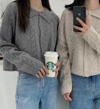 新款韩版针织衫，女装，HJ