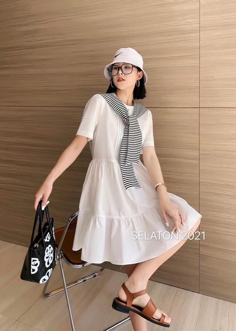 披件两件套连衣裙，女装连衣裙，雪蘭桐