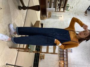 春季新品文艺休闲背带裤，女装，怪怪树