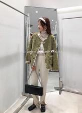 韩版羽绒、皮毛一体，女装，zge