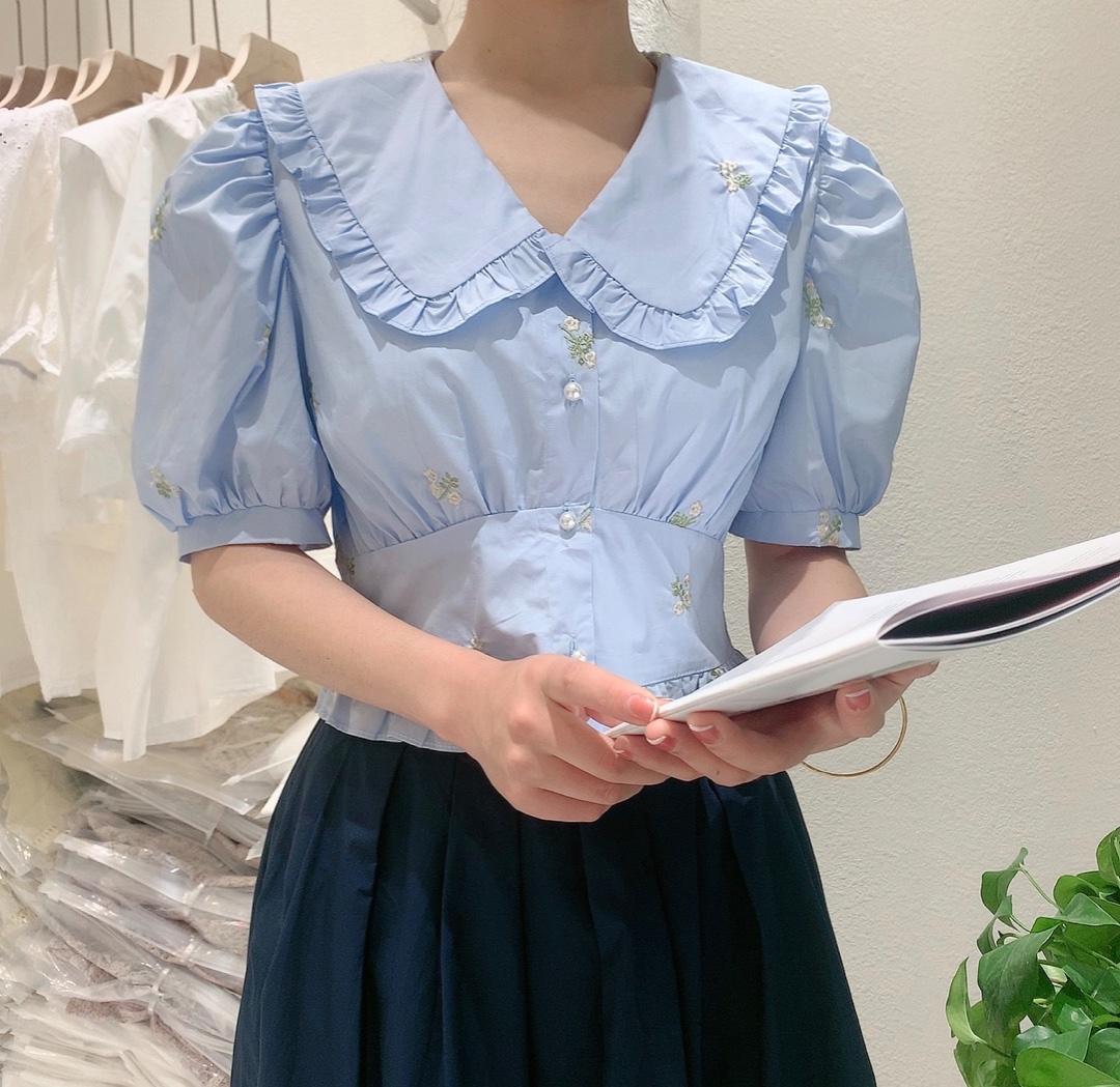 夏季新款韩版上衣，女装，麦筱萌