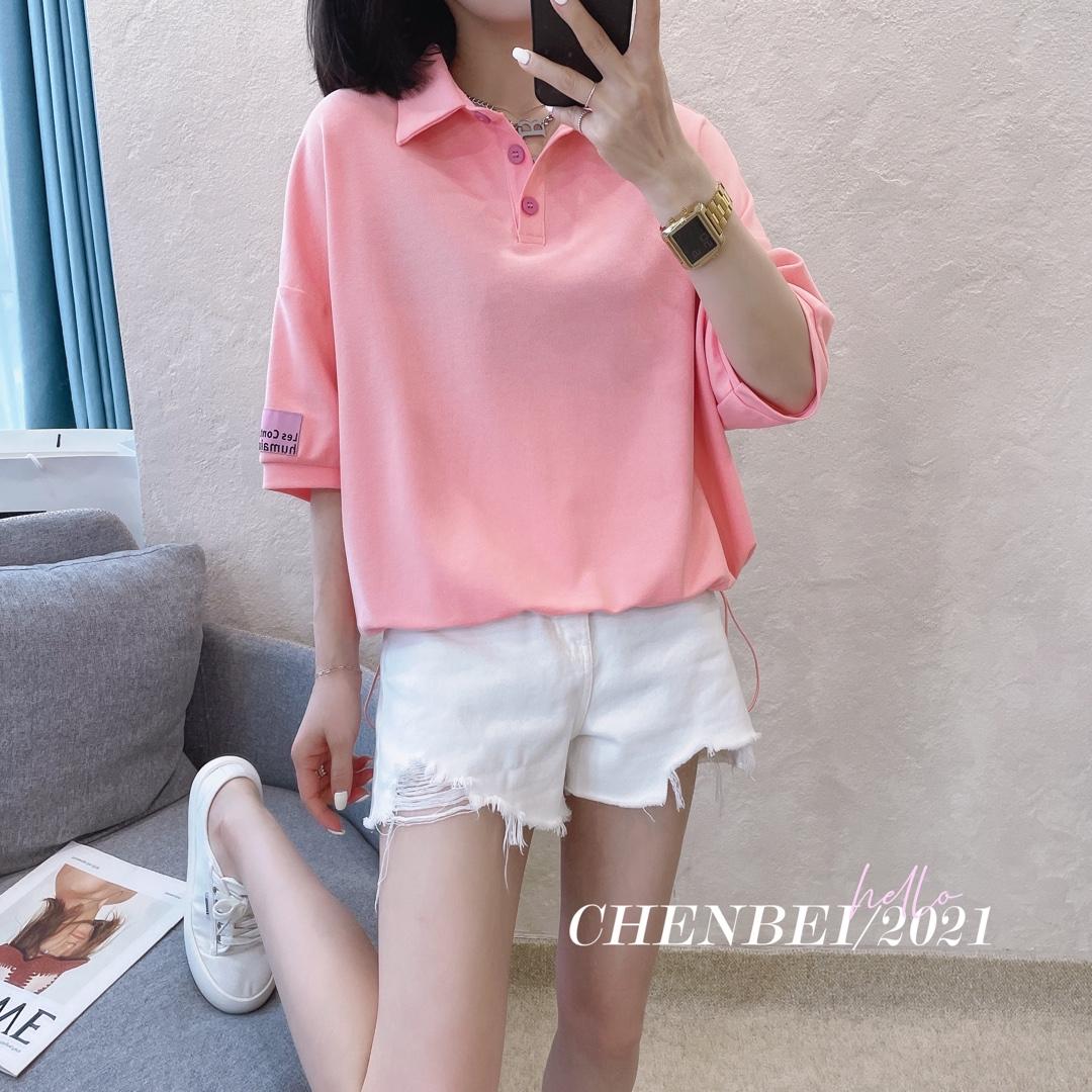袖子标撞色卫衣，女装卫衣/绒衫，晨贝