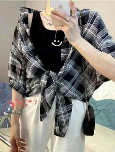 现货 夏装 防晒 2件套 衬衣,女装,泰靡