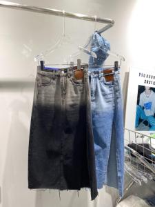 开叉半裙,女装半身裙,YSQ