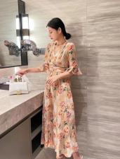 提花连衣裙，女装连衣裙，AL·艾琳