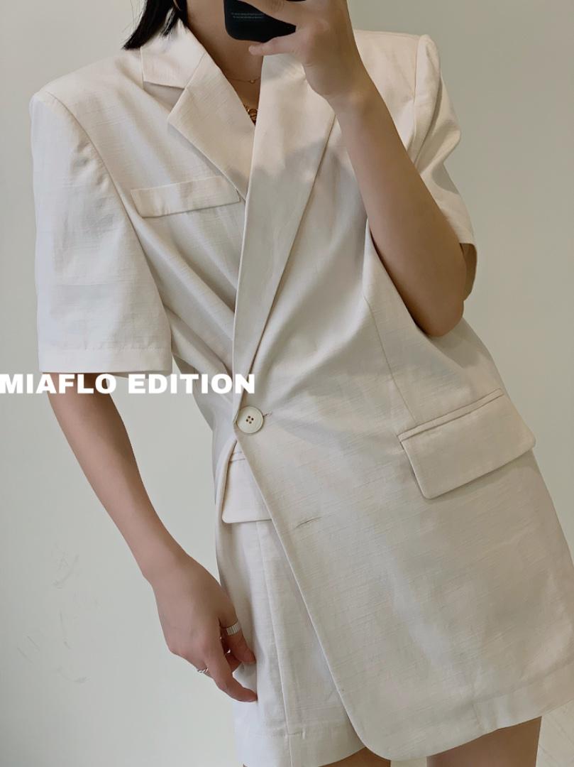 经典的西装继续走/高级米/气质黄，女装西装，MIA&FLO