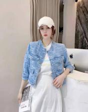 2021爱特儿风情牛仔外套，女装，爱特儿AITER