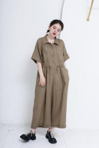百分百纯亚麻，女装，E·呀