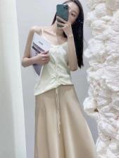前系带冰丝吊带，女装背心吊带，WW9