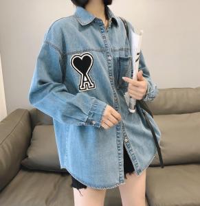 春装新款牛仔衬衣,女装,东东秀