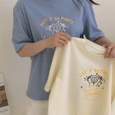 【现货】夏款新款韩系休闲百搭跑量T，女装，HertBella