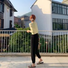 【现货】宝藏精选高阶铜氨丝束口休闲裤，女装休闲裤，Seawhen海维恩