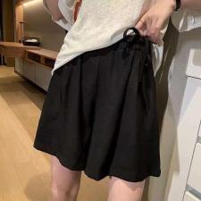 短裤系带裤，女装，mm+ 里墨恩