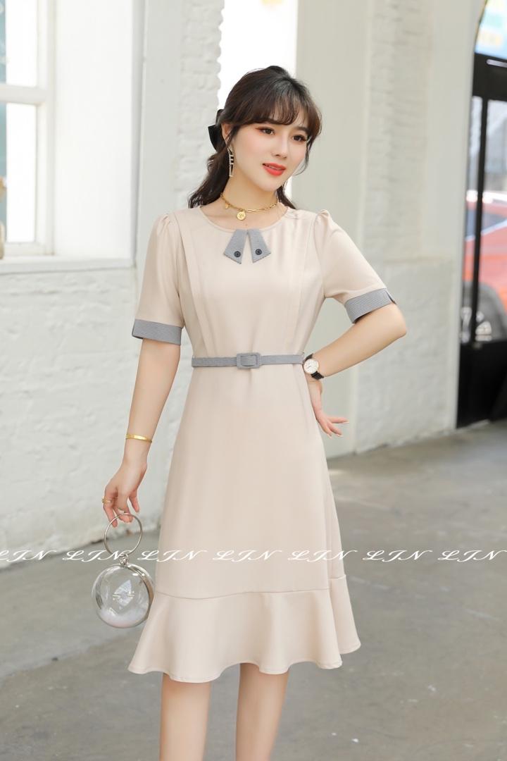 连衣裙加色，女装连衣裙，莲佳妮
