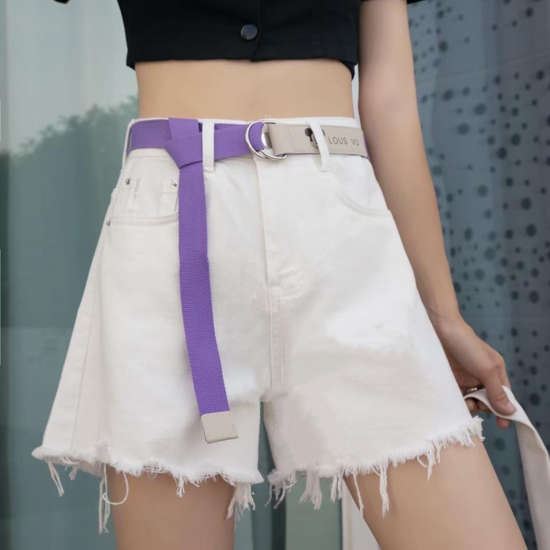 新款牛仔短裤薄料，女装，贝若依·歆萌