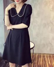 夏季新款提花小淑女连衣裙，女装连衣裙，我的女孩