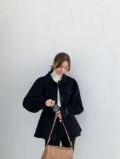 现货羊绒大衣，女装，D3N