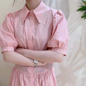 衬衫重工连衣裙,女装衬衫,ZMZF
