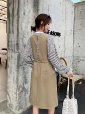 YGZa88102021年夏季新款背带裙韩版宽松套装两件套，女装职业装，衣宫主