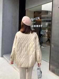9801款羽绒服 重工艺行线锁绒，90白鸭绒特保暖 回弹轻柔,女装羽绒服,蓝衣可