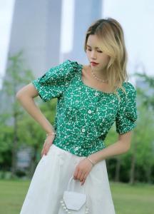 夏季新款绿色系。,女装,维纳真蒂 纳易莲