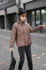 撞色羽绒服，女装羽绒服，平凡人生