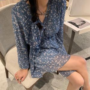 碎花连体裙裤,女装,XTZ style