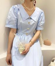 【现货】夏季新品韩版连衣裙，女装连衣裙，YEAXIU(6F)
