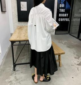 衬衫假两件,女装衬衫,江南俏之羽