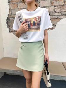 【现货】 油画T恤 SM,女装T恤,L.F.original邻风