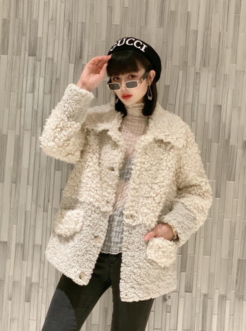 欧韩冬季皮毛一体，女装，昕叶良品
