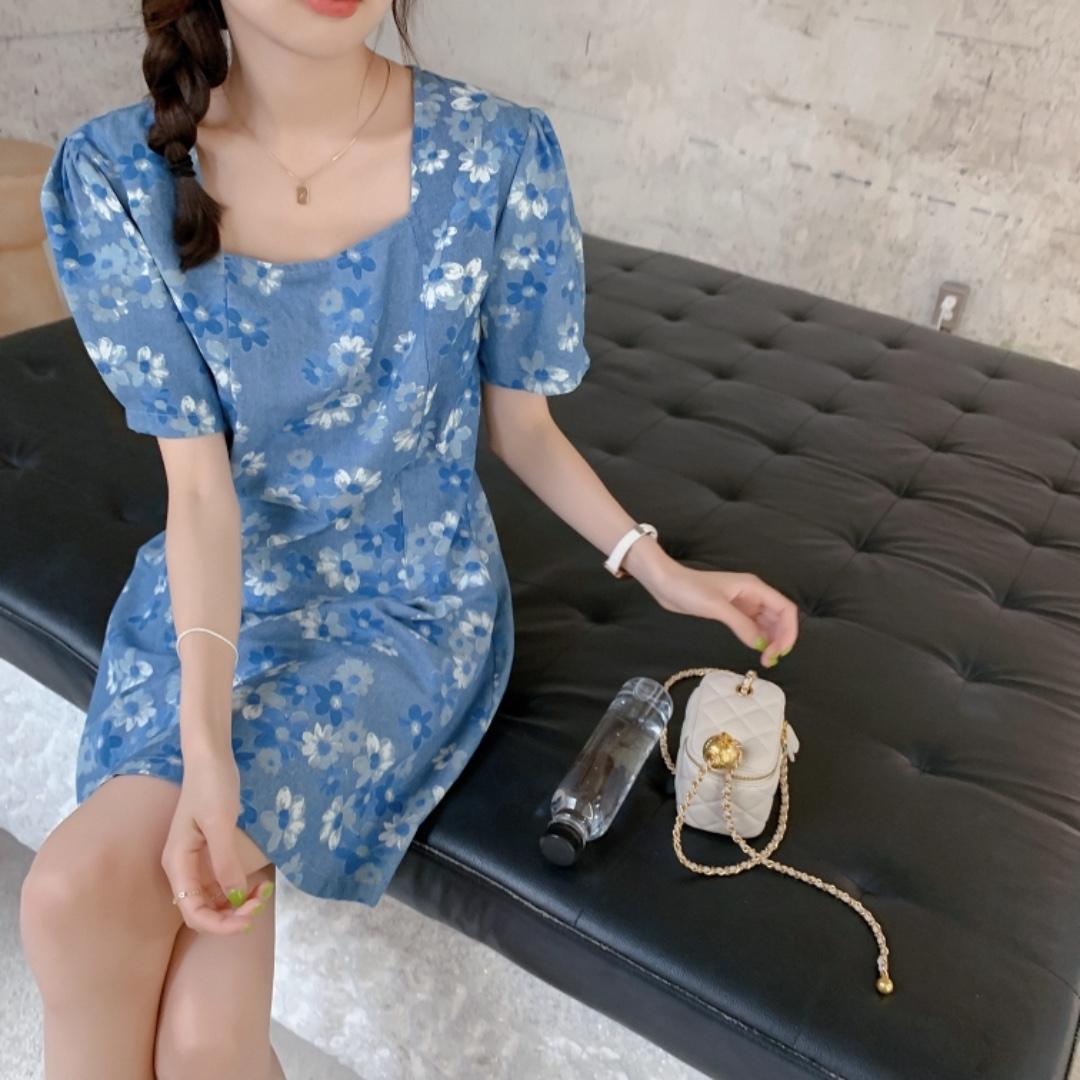 工艺面料花牛仔，女装，约她