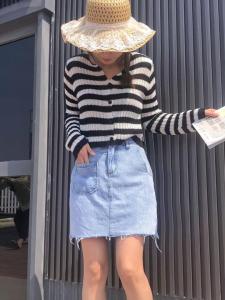 牛仔短裙,女装,时尚姐妹